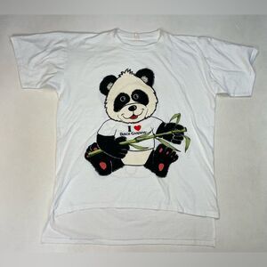 VINTAGE Busch Gardens Koala Bear Graphic T-shirt Women XXL 80s 90s